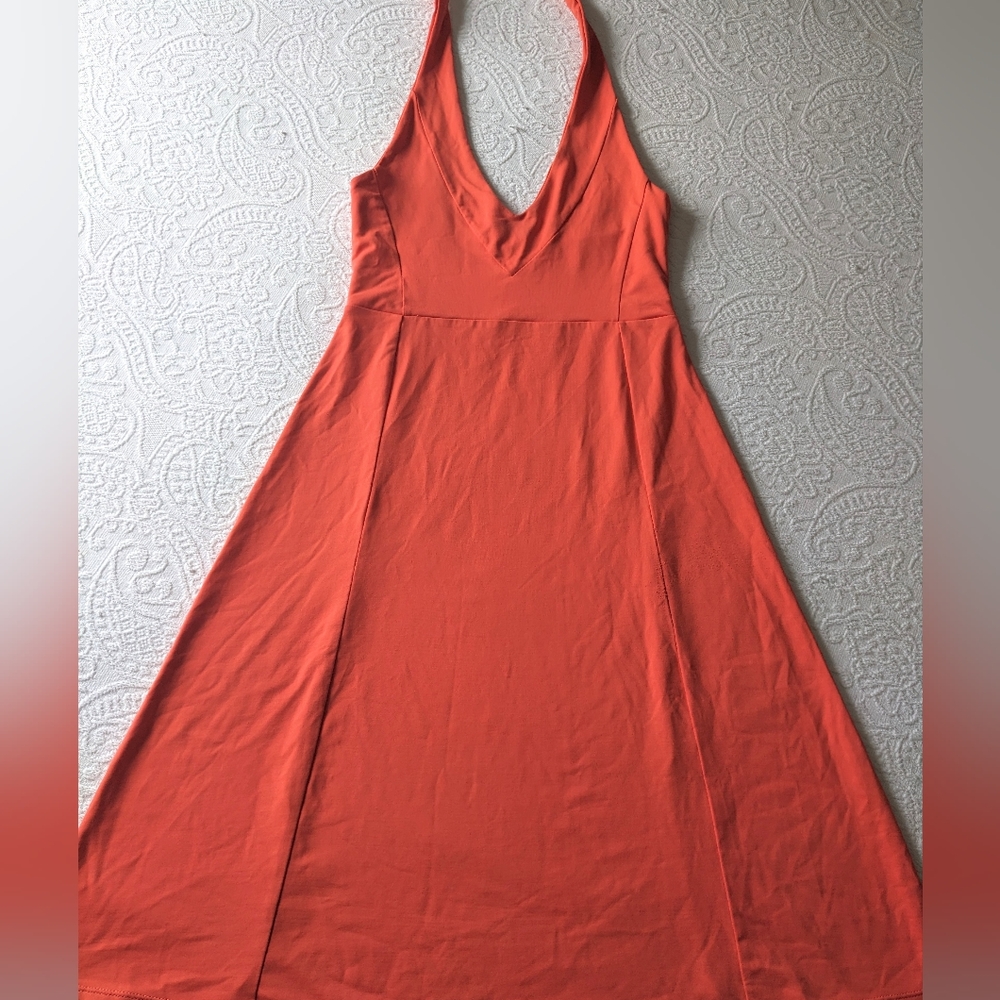 Orange Patagonia Halter Dress